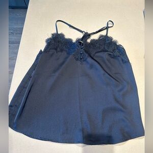 Navy Abercrombie Tank Size Medium